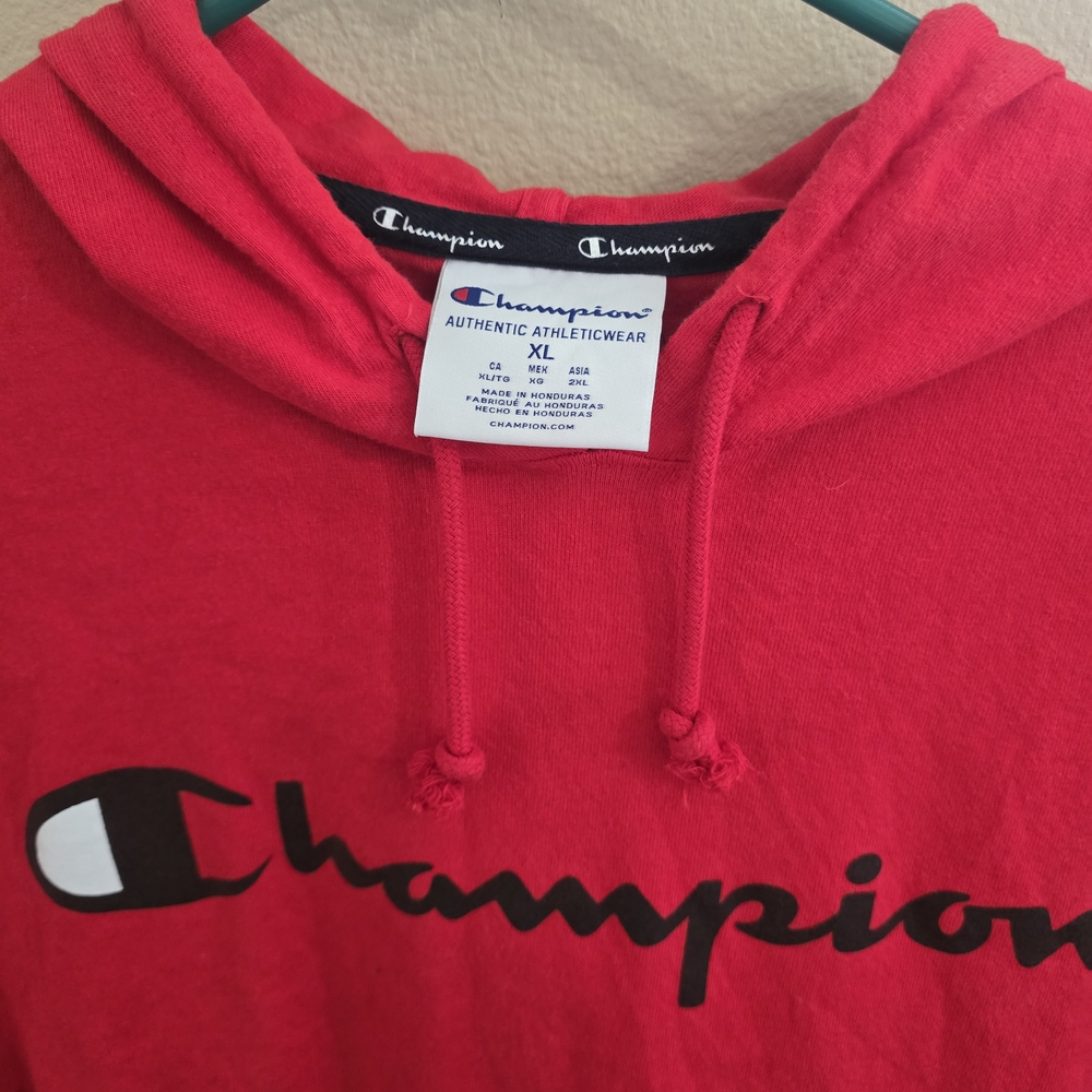 Champion Red Hoodie